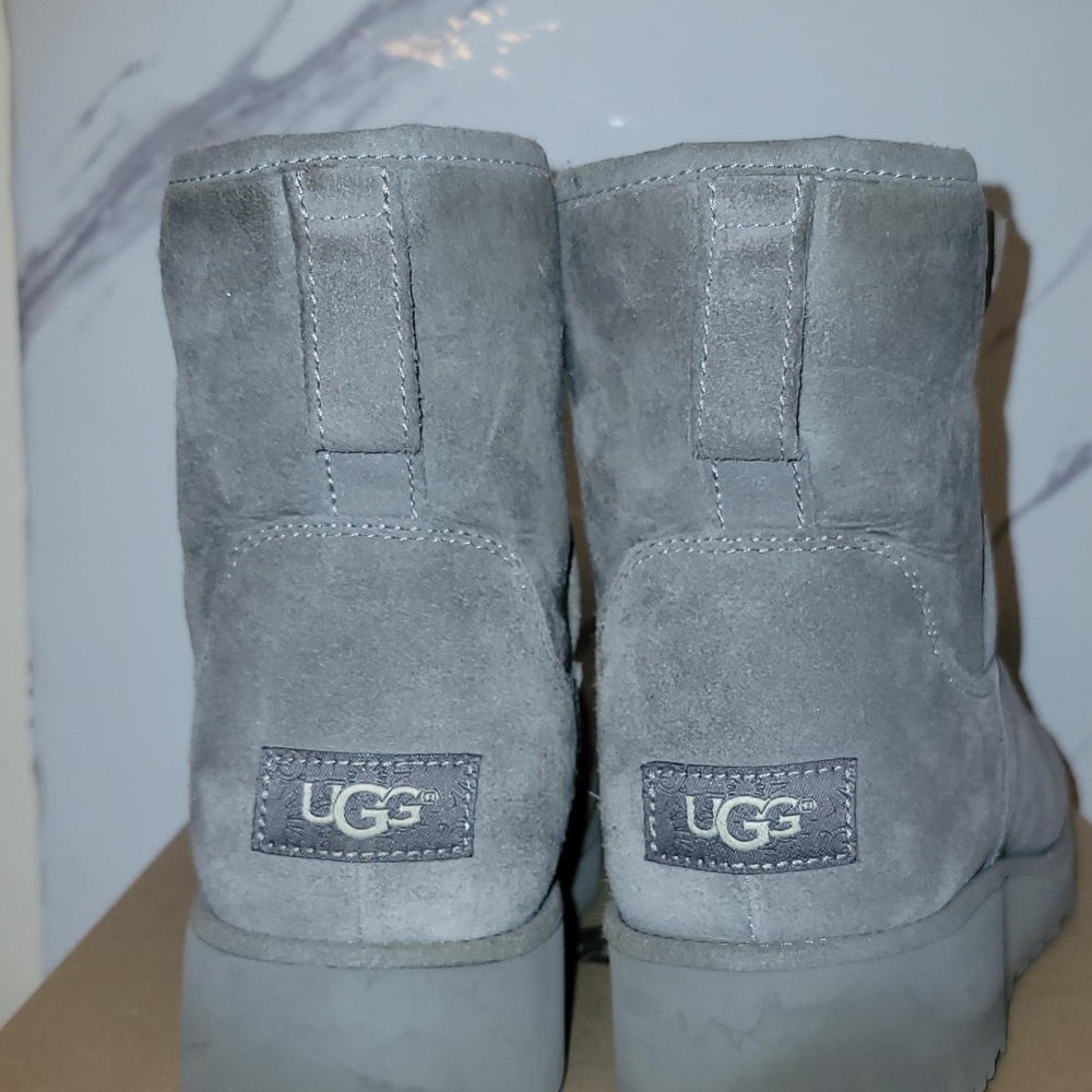 UGG Gray Suede Boots